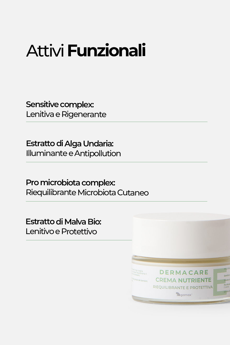 Crema Nutriente - Riequilibrante e Protettiva 50 ml - Creme viso - Skincare - Gamax