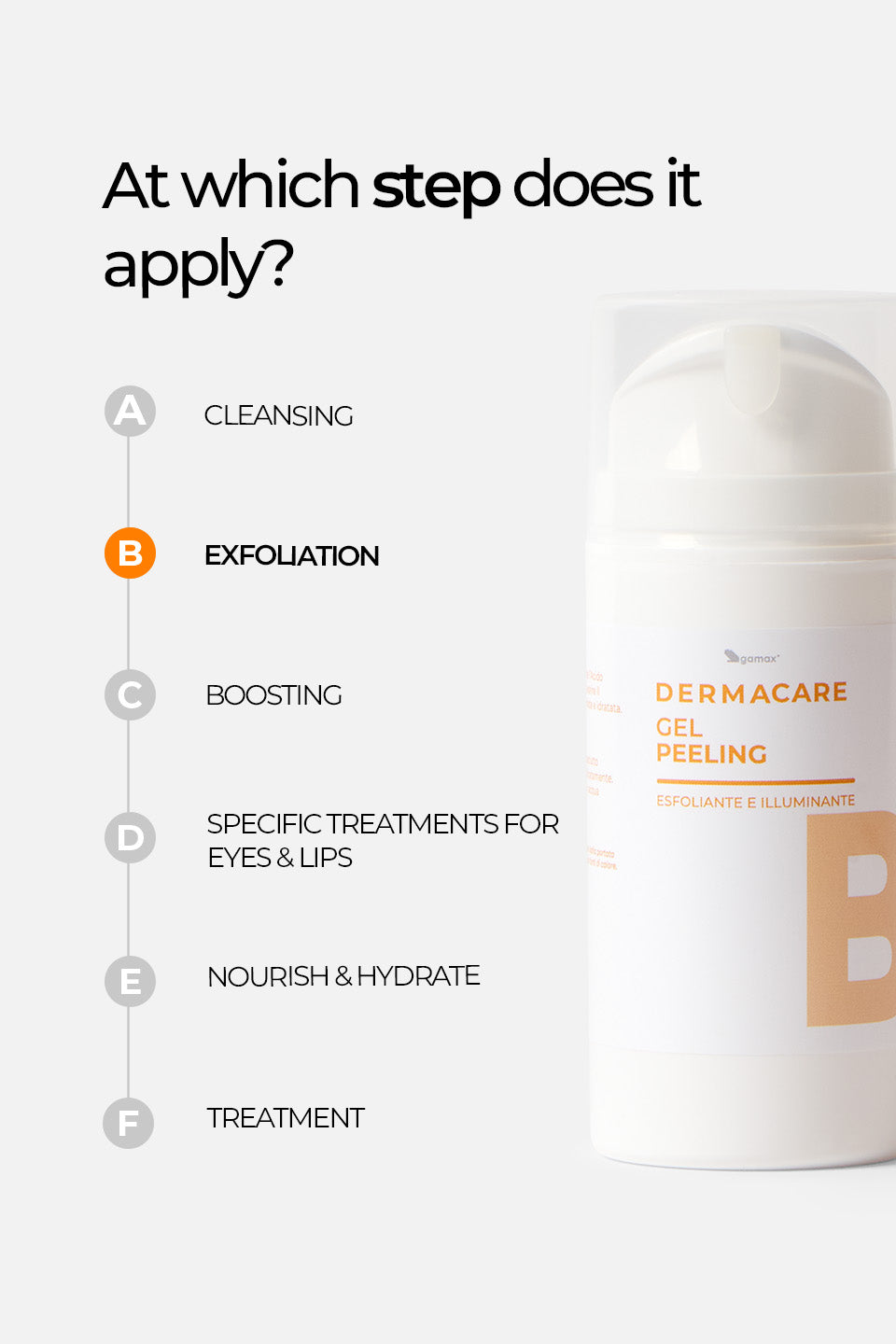 Gel Peeling - Esfoliante e Illuminante 100ml - Esfolianti Viso - Skincare - Gamax