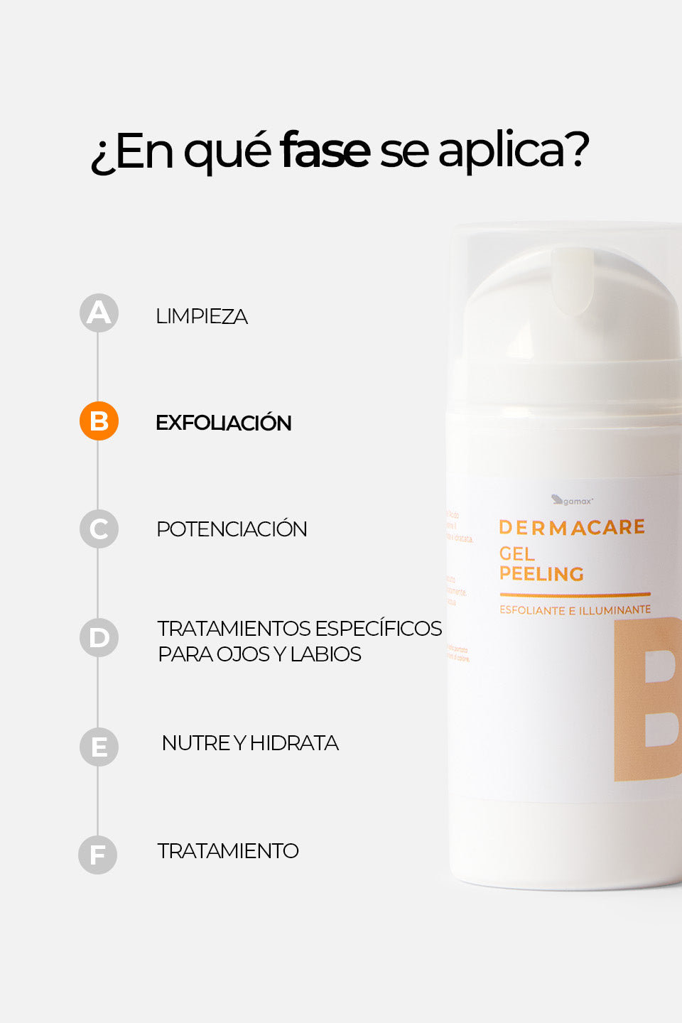 Gel Peeling - Esfoliante e Illuminante 100ml - Esfolianti Viso - Skincare - Gamax