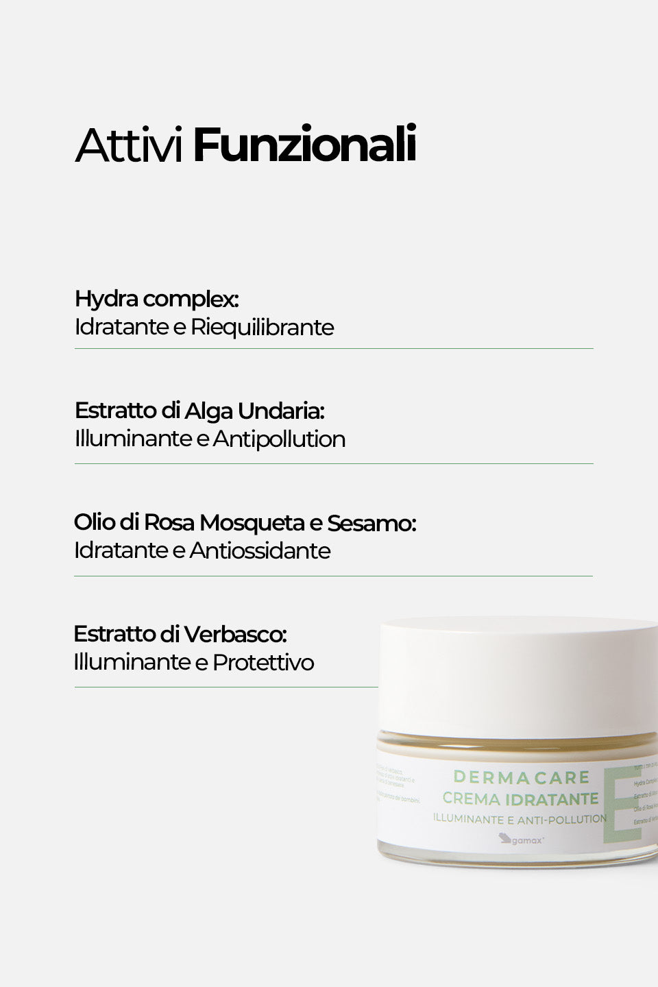 Crema Idratante - Illuminante e Anti-Pollution 50ml - Creme viso - Skincare - Gamax