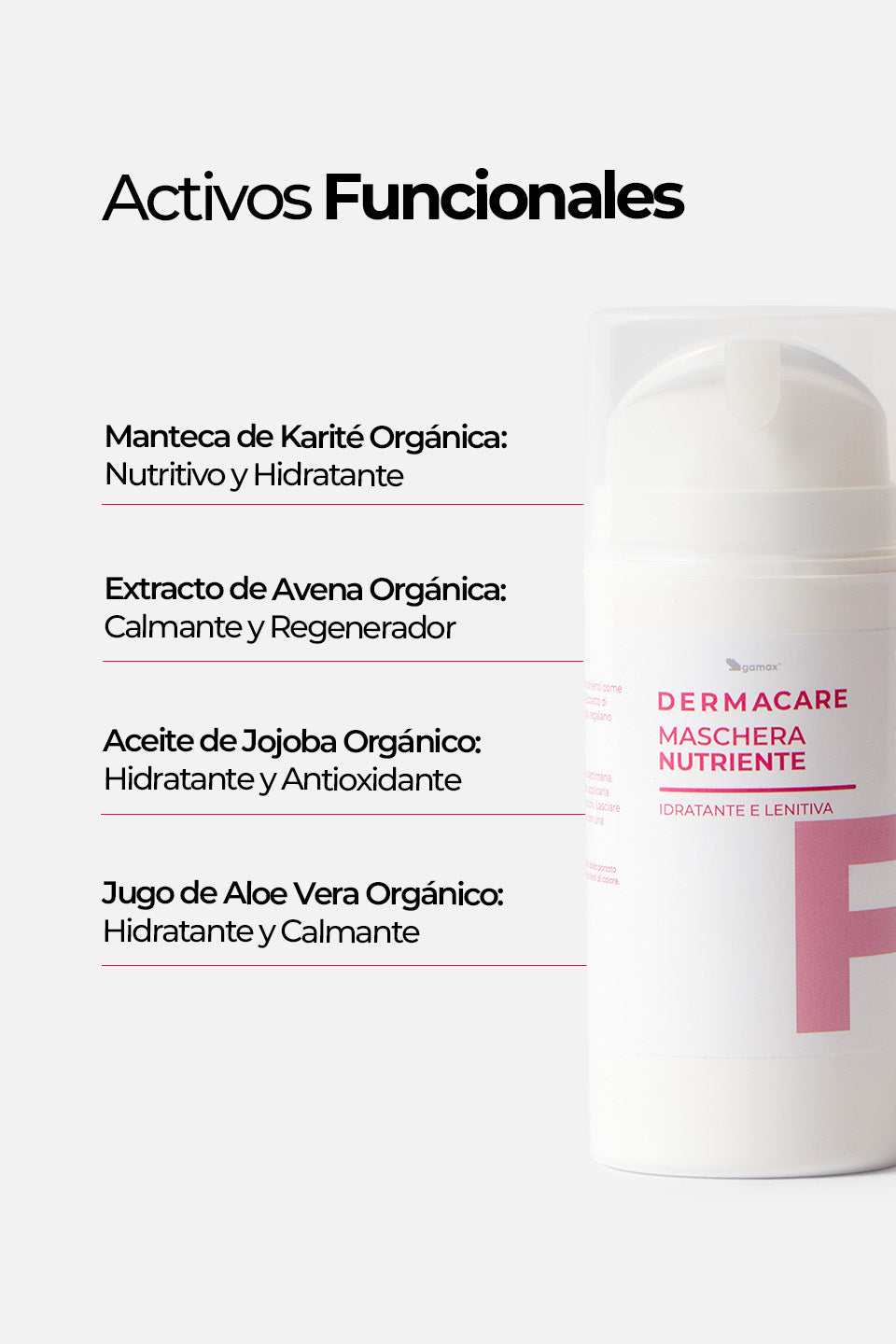 Maschera Nutriente - Idratante e Lenitiva 100ml - Maschere viso - Skincare - Gamax