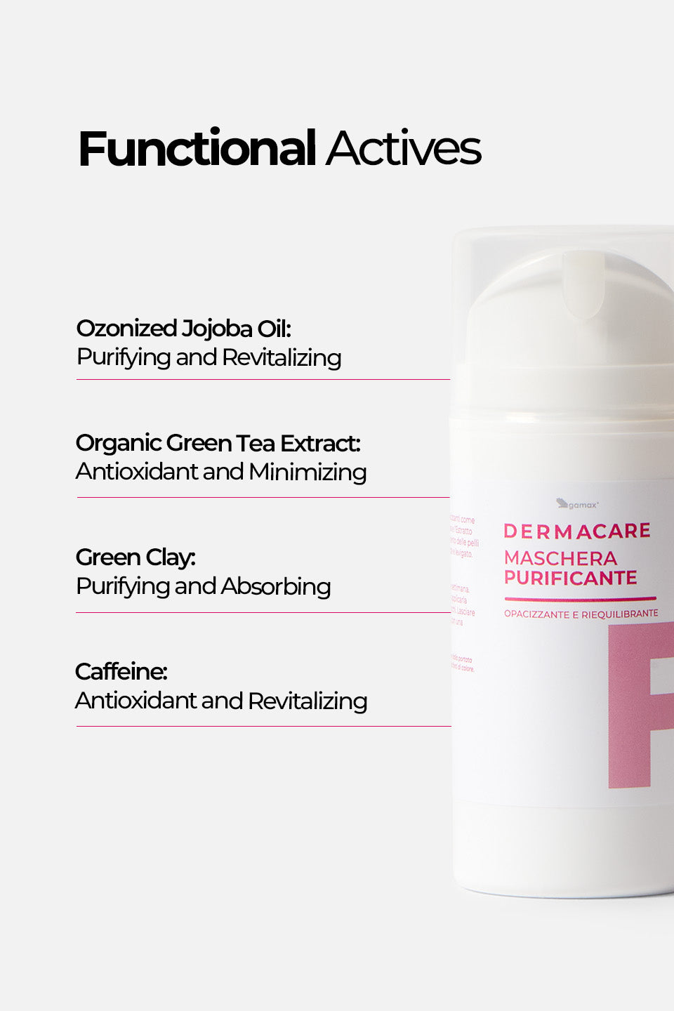 Maschera Purificante - Opacizzante e Riequilibrante 100ml - Maschere viso - Skincare - Gamax