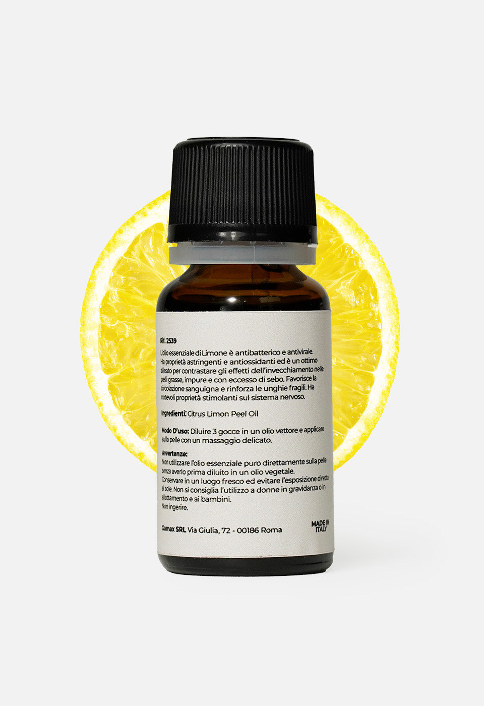 INCI olio essenziale limone