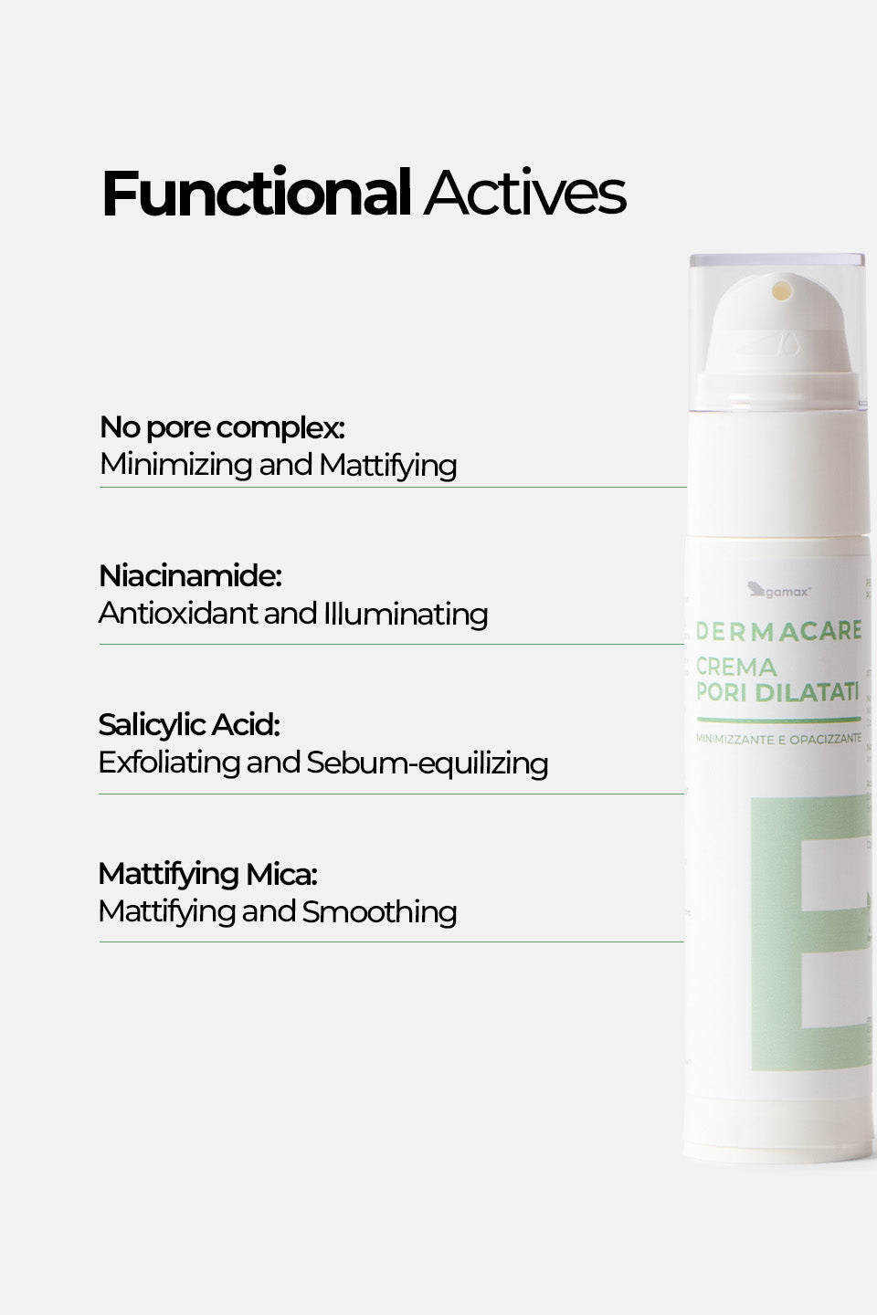 Crema Pori Dilatati - Minimizzante e Opacizzante 50ml - Creme viso - Skincare - Gamax