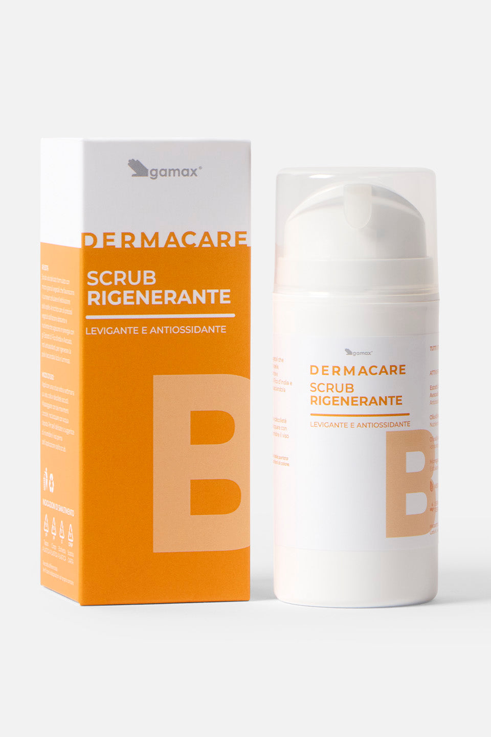 Scrub Rigenerante - Levigante e Antiossidante 100ml - Esfolianti Viso - Skincare - Gamax