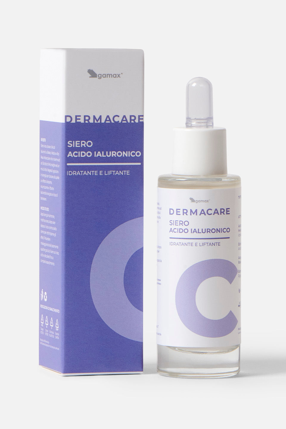 Siero Acido Ialuronico - Idratante e Liftante 30ml - Sieri Viso - Skincare - Gamax