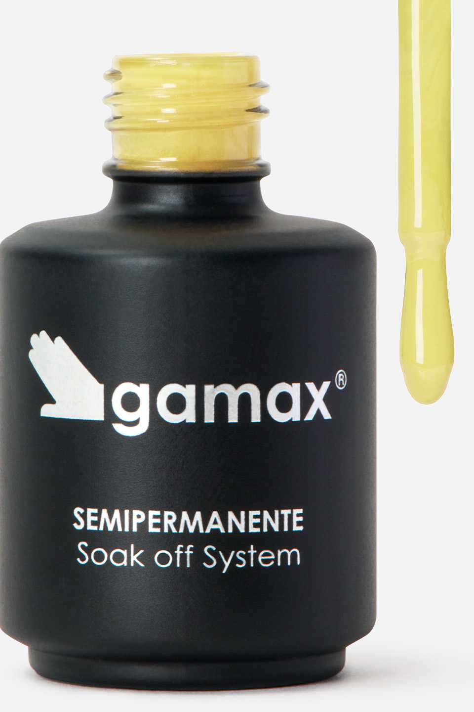 Smalto semipermanente giallo pastello Izamal 15 ml