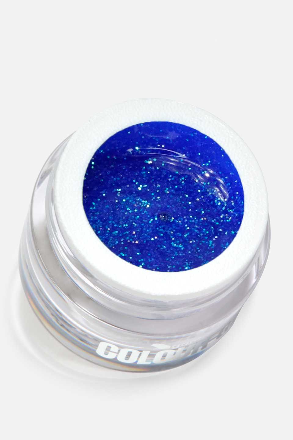Gel UV colorato blu glitter Saturno 5 g
