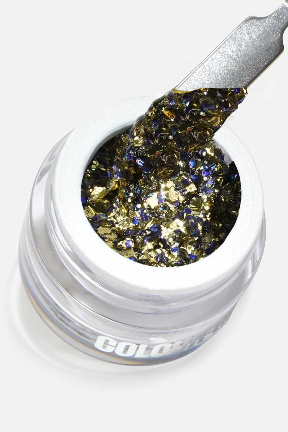 Gel UV colorato oro Shine Blue 5 g