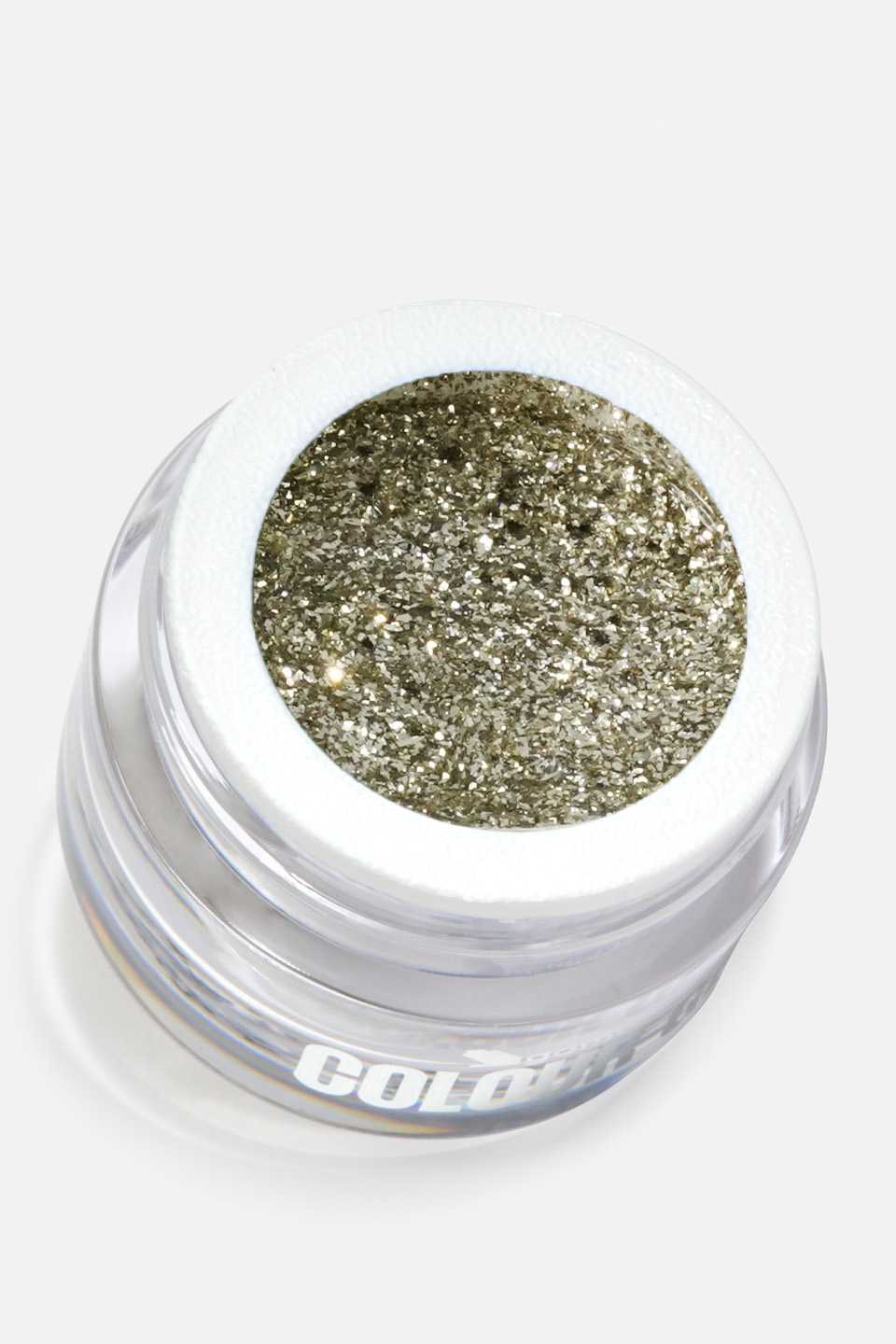 Gel UV colorato oro chiaro glitter Bilancia 5 g