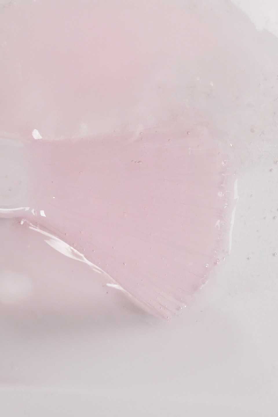 Semipermanente rinforzato rosa trasparente Fast Fiber 15 ml