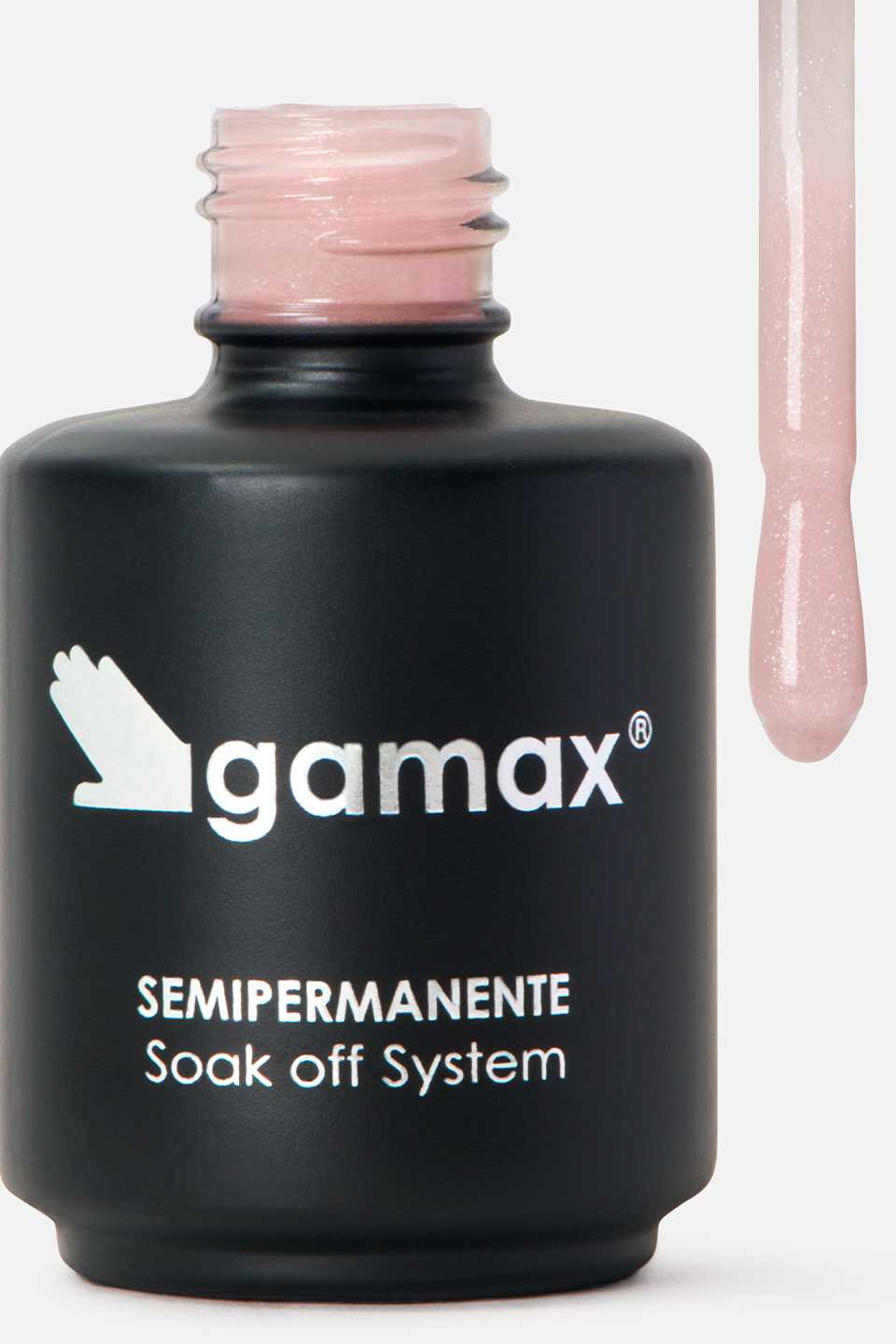 Semipermanente rinforzato rosa glitter Fast Fiber 15 ml