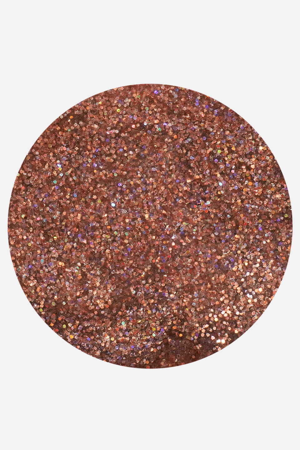 Polvere acrilica marrone glitter rame 5 g