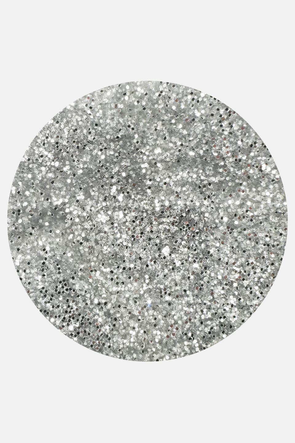 Polvere acrilica argento glitter 3 g