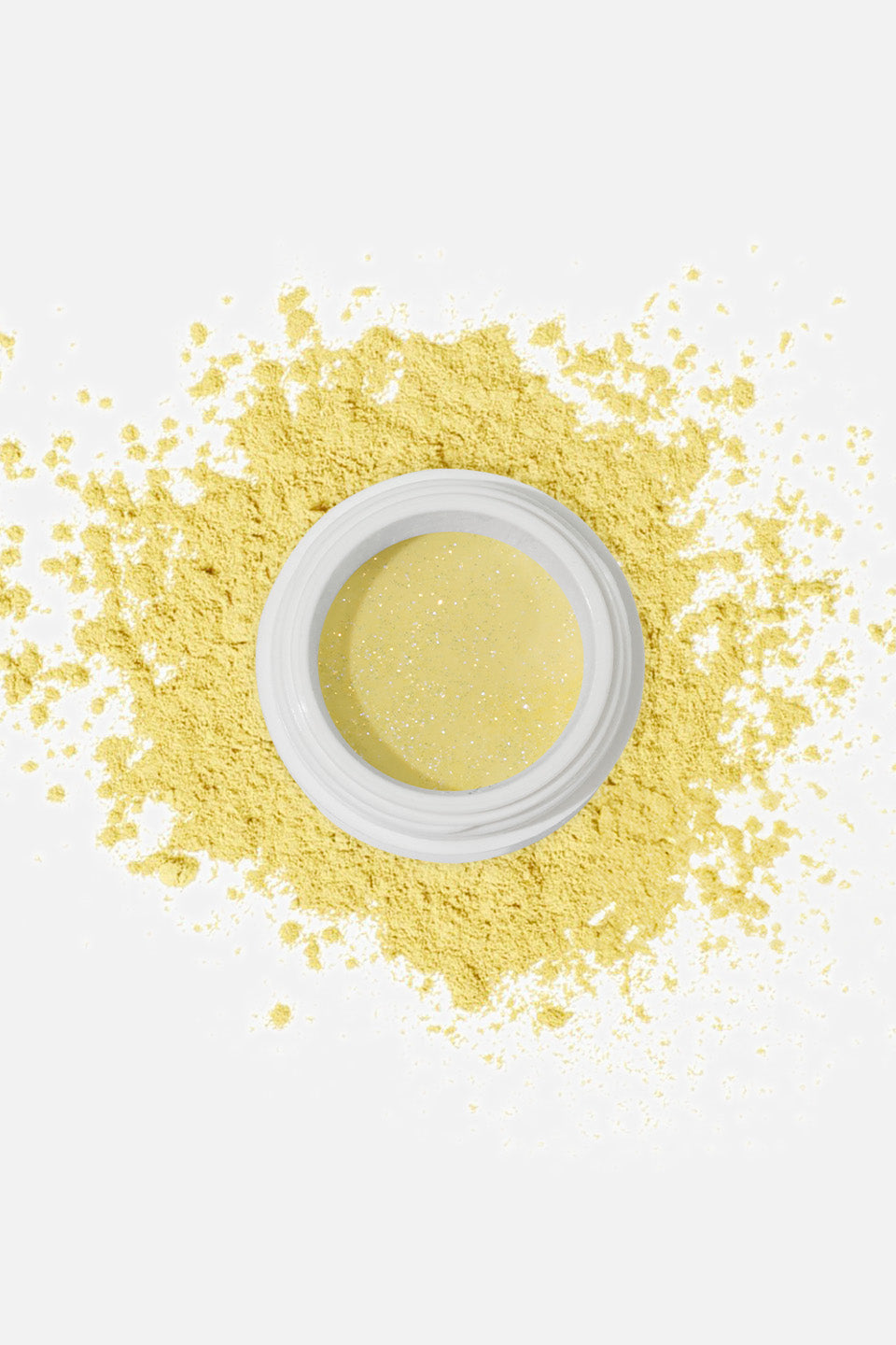 Polvere acrilica giallo limone glitter 3 g