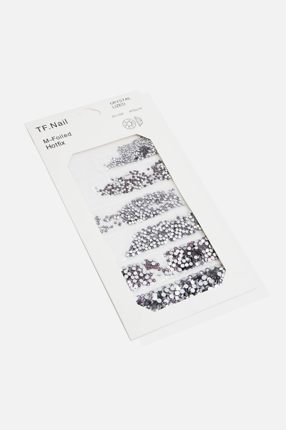 Cristales para uñas púrpura 1440 uds