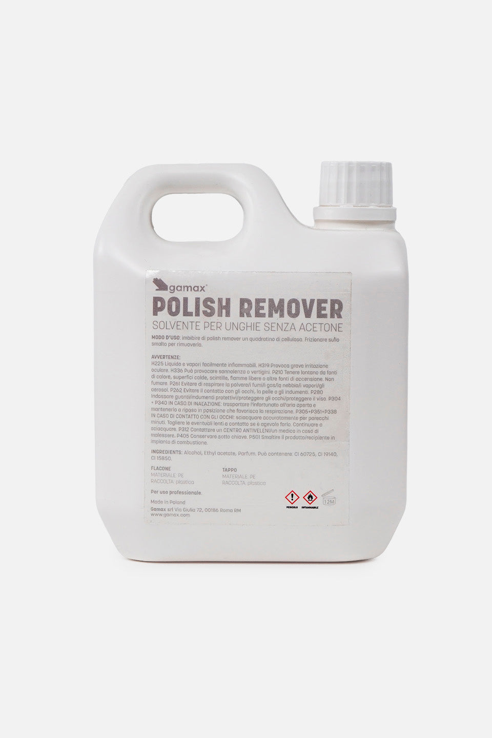 Solvente per unghie senza acetone Polish Remover - Liquidi, solventi e disinfettanti - Gamax