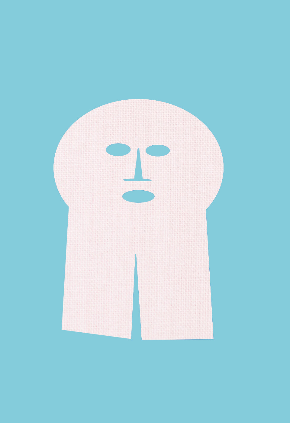 Maschera viso e collo rilassante