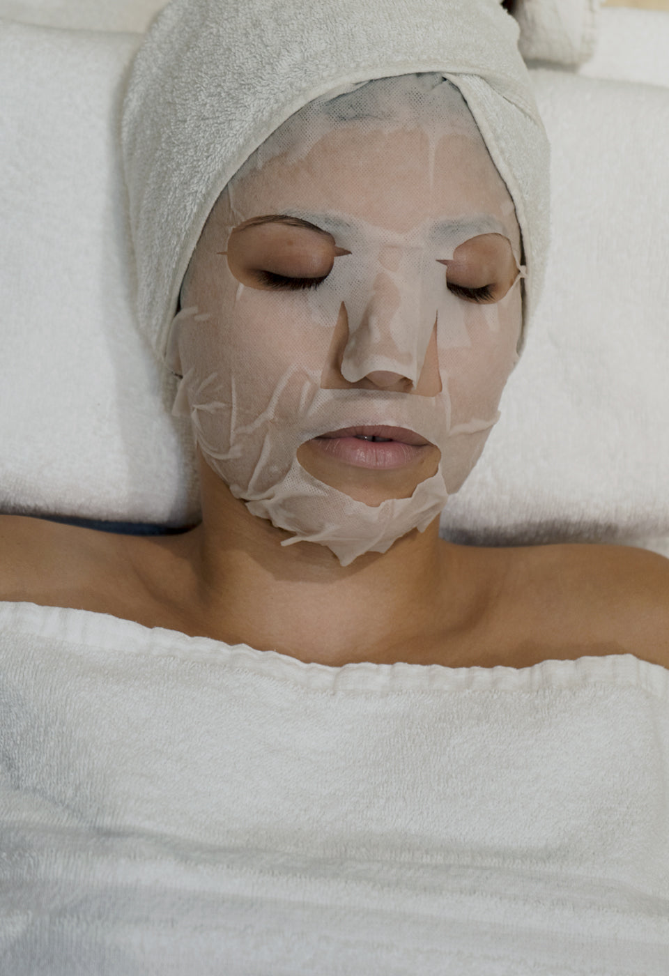 Maschera viso rilassante