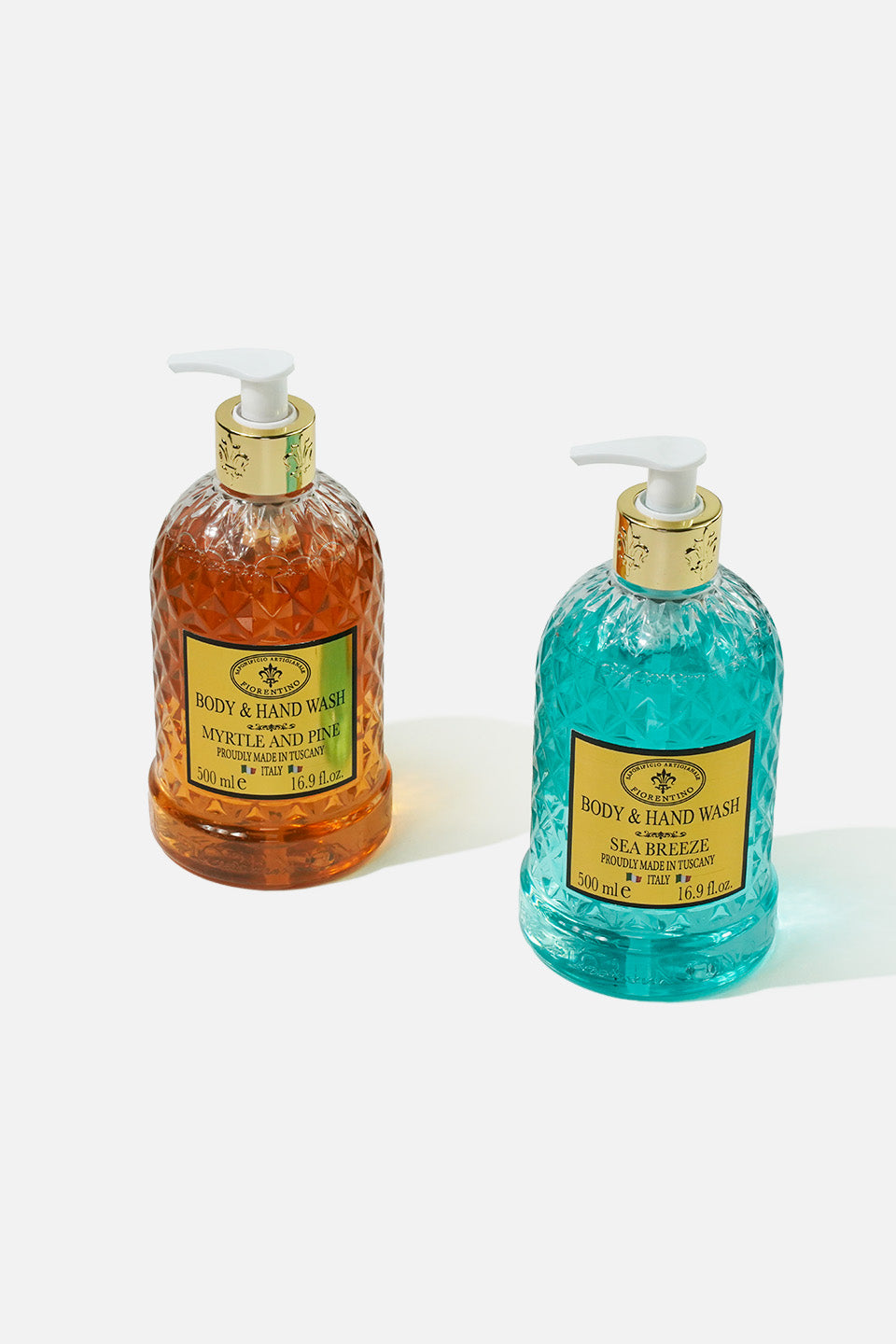 Sapone liquido mani e corpo mirto e pino 500 ml