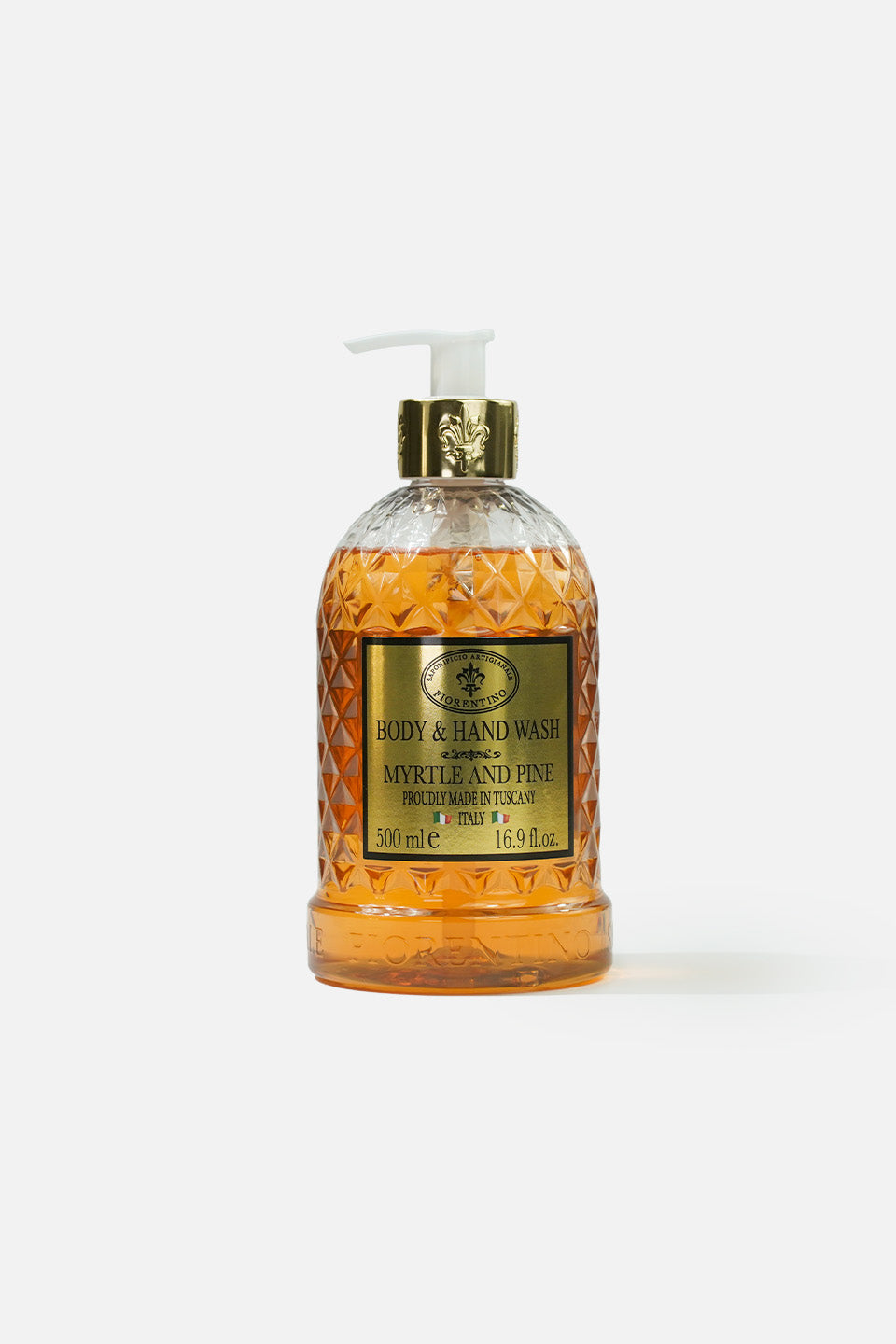 Sapone liquido mani e corpo mirto e pino 500 ml