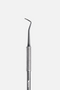Steel cuticle pusher double hook tip