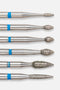 Set da 30 frese micromotore in diamante