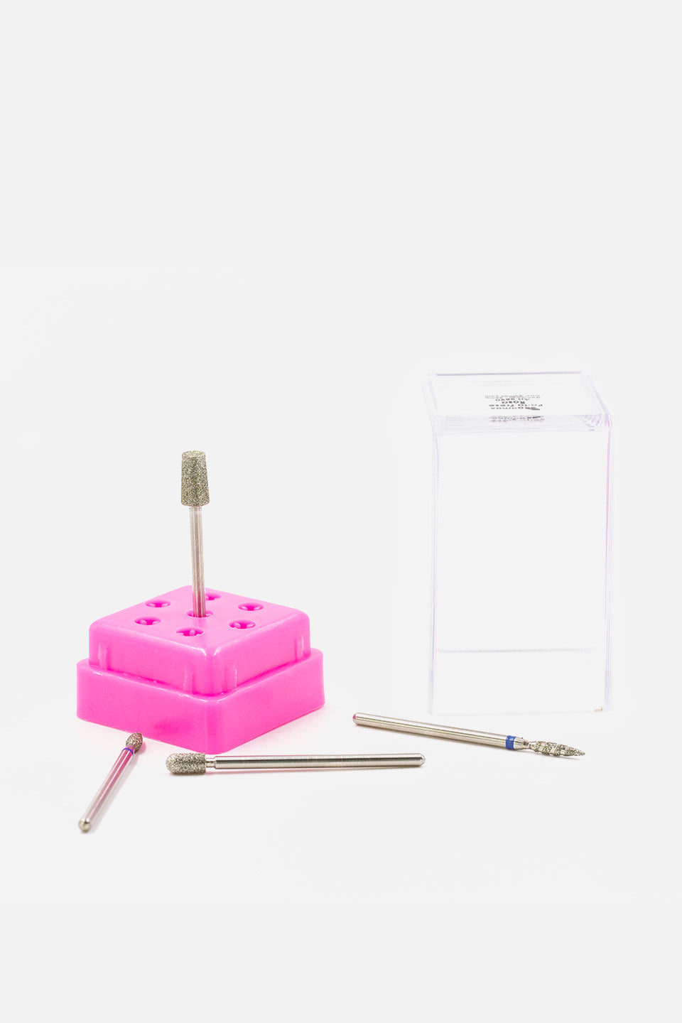 Porta punte fresa rosa 7 fori