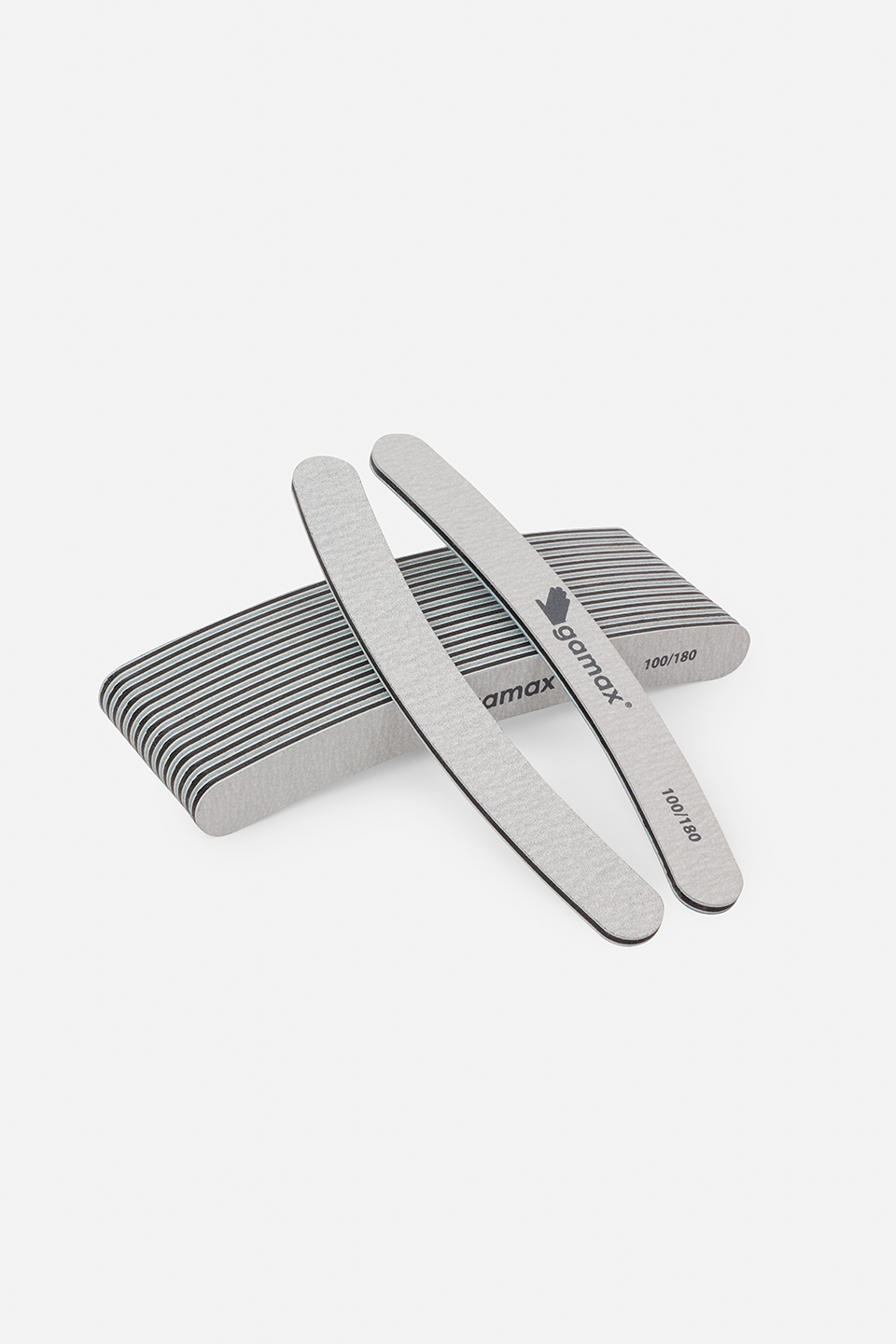 Lima per unghie Zebra boomerang 100/180