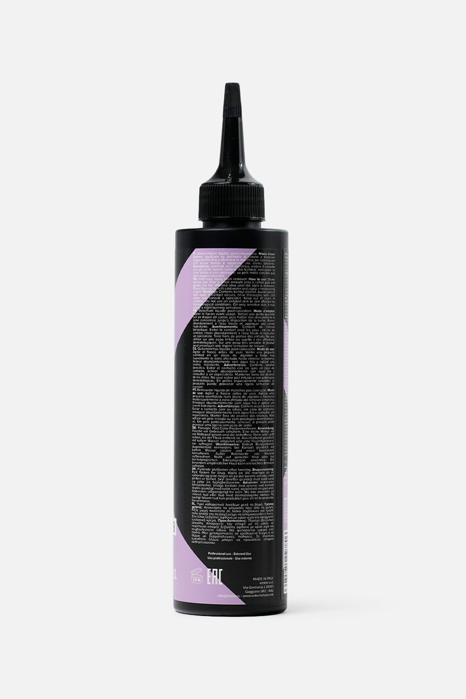 retro flacone smacchiatore tinta per capelli 200 ml