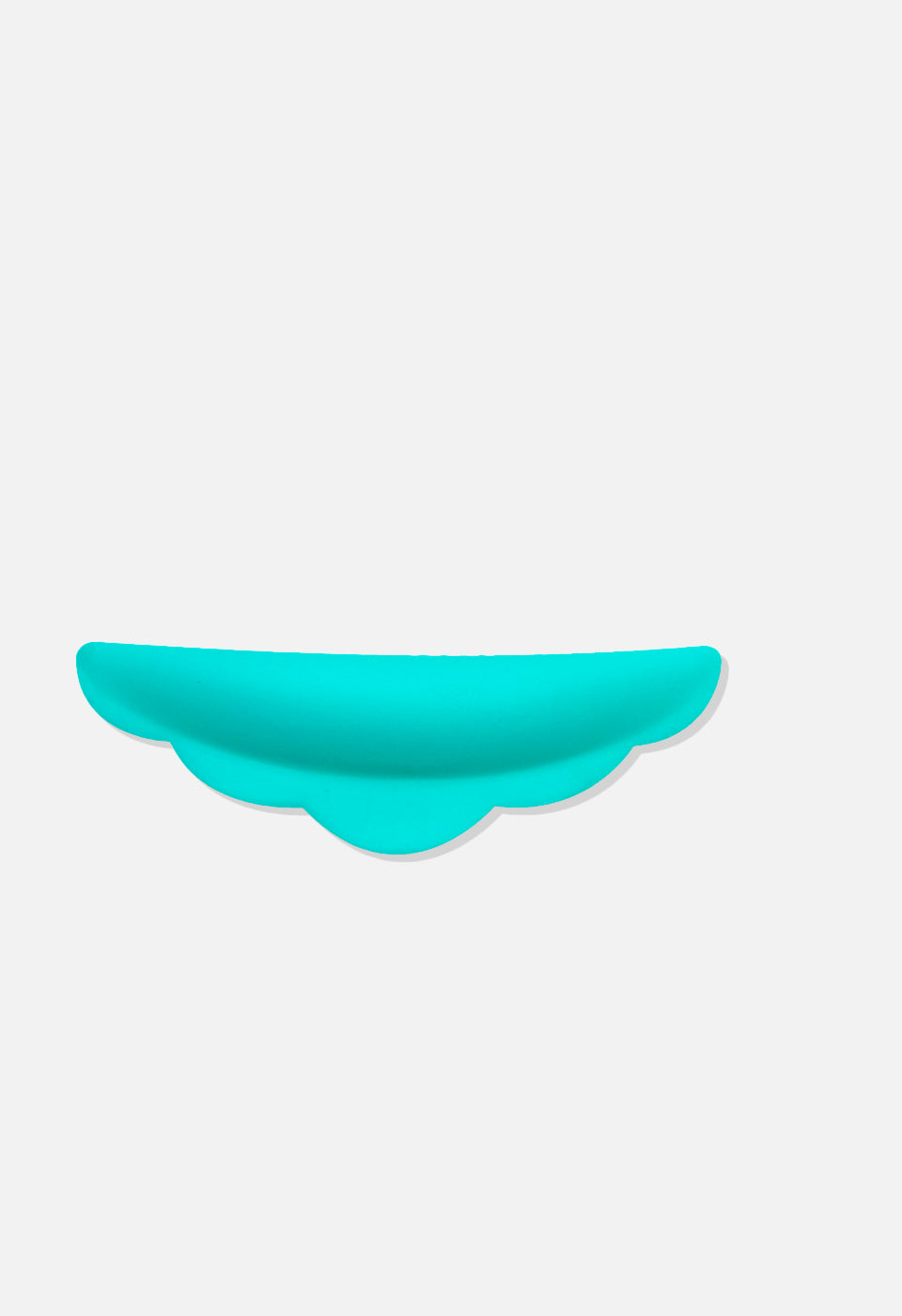 Bigodino in silicone per laminazione ciglia verde 10 paia