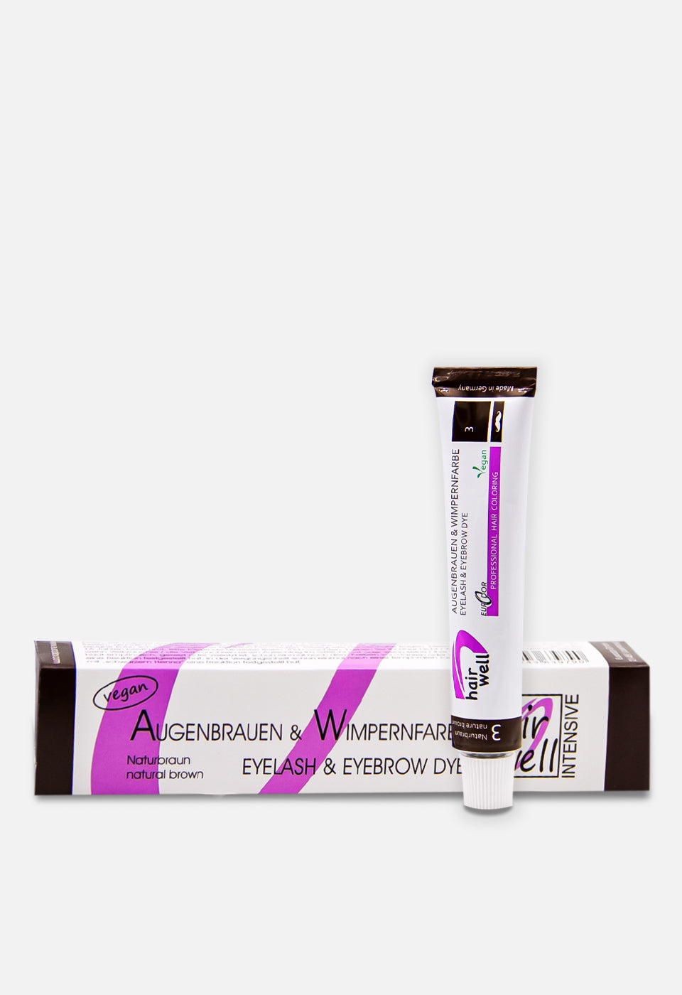 Eyelash and eyebrow tint natural brown 3