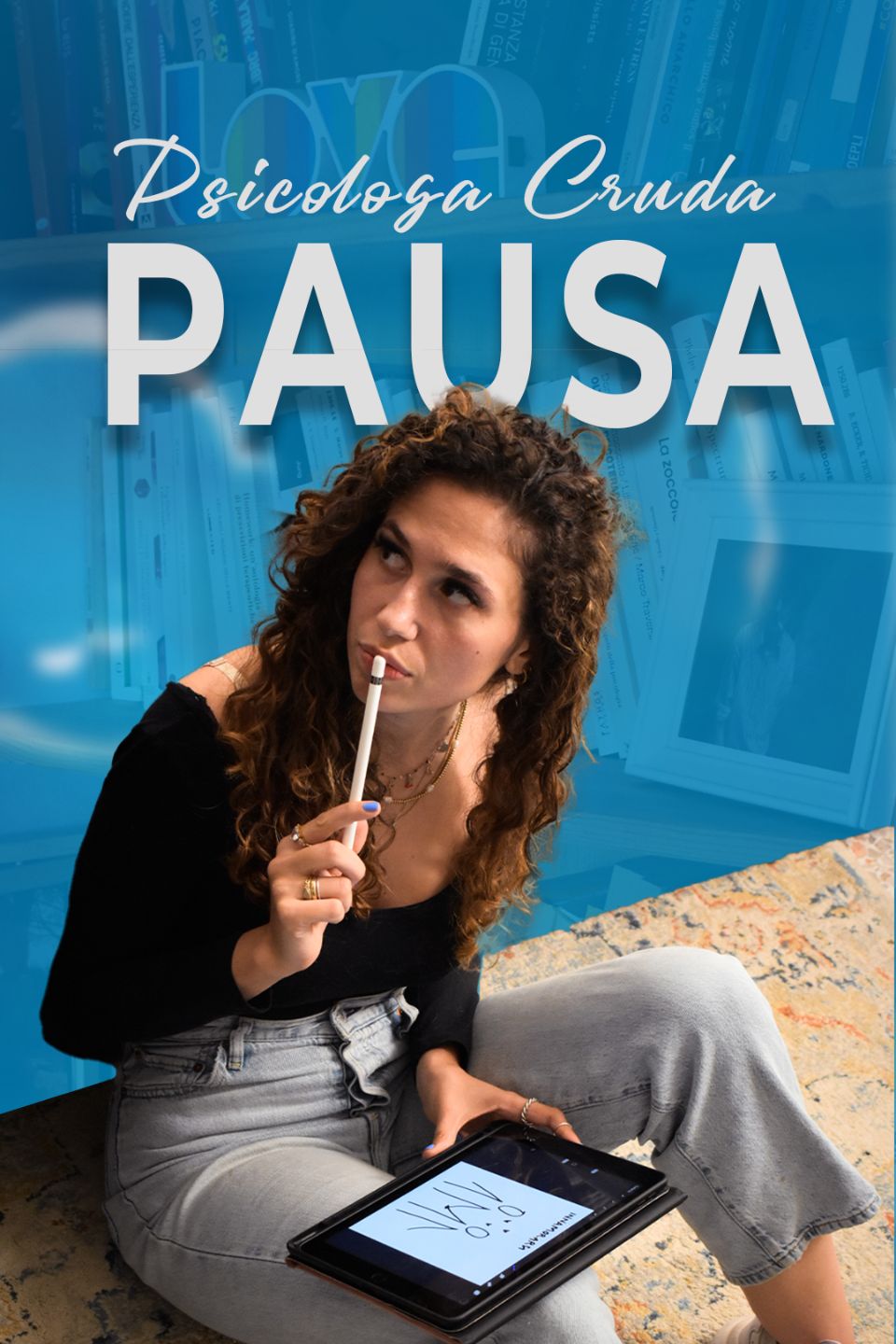 Denim Blue Nail Polish Pausa 15ml