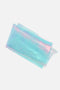 Foil para uñas efecto vidrio azul