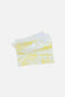 Foil para uñas efecto vidrio amarillo