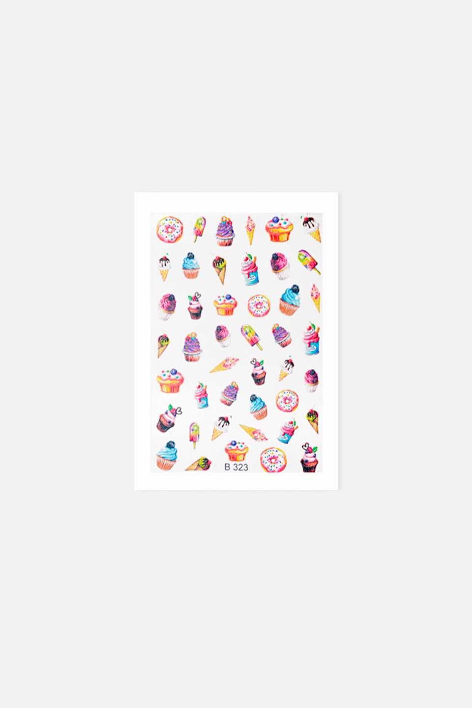 Pegatinas para uñas Dulces
