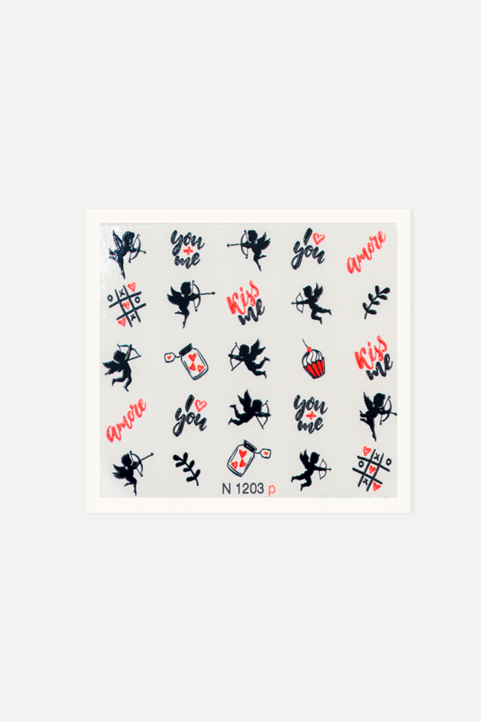 Pegatinas para uñas Cupido