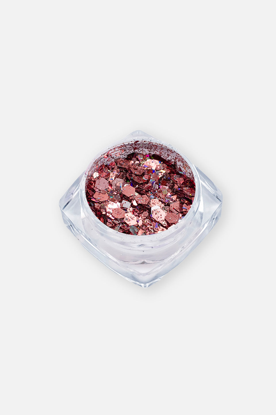 Paillettes unghie colore rame