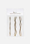 Cintas adhesivas ondas oro y plata