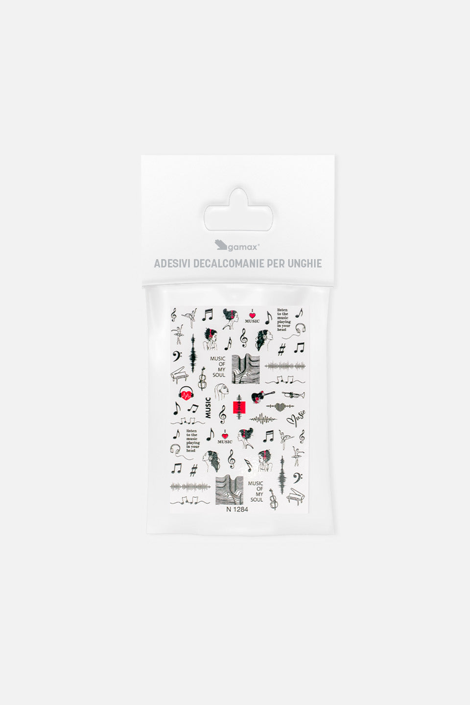 Pegatinas para uñas Music