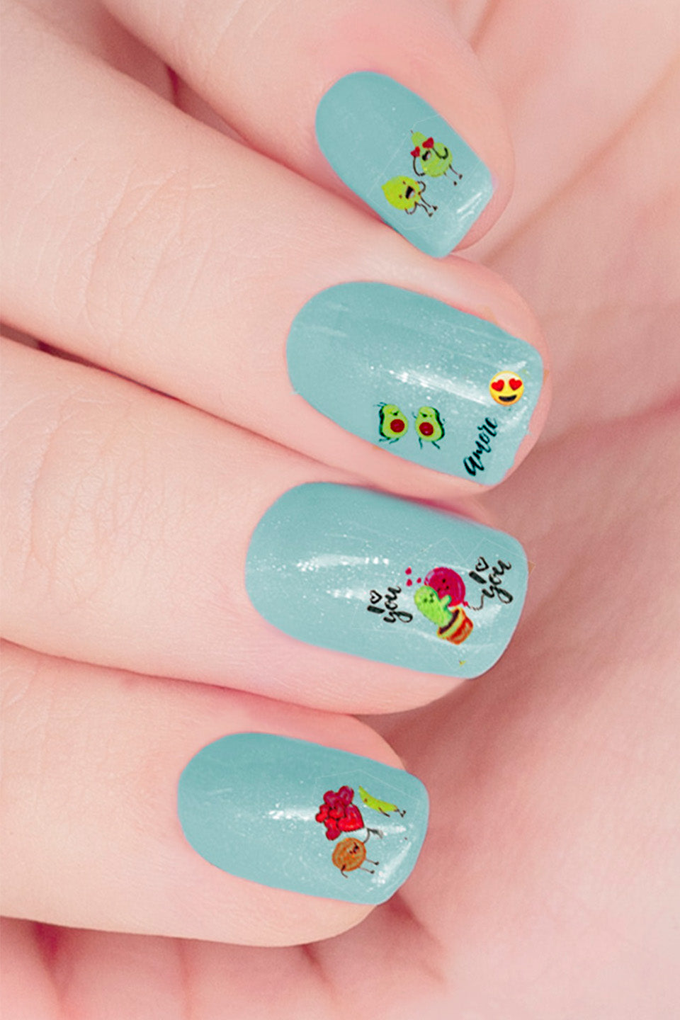 Pegatinas para uñas Emoji