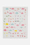 Adesivi unghie emozioni multicolor