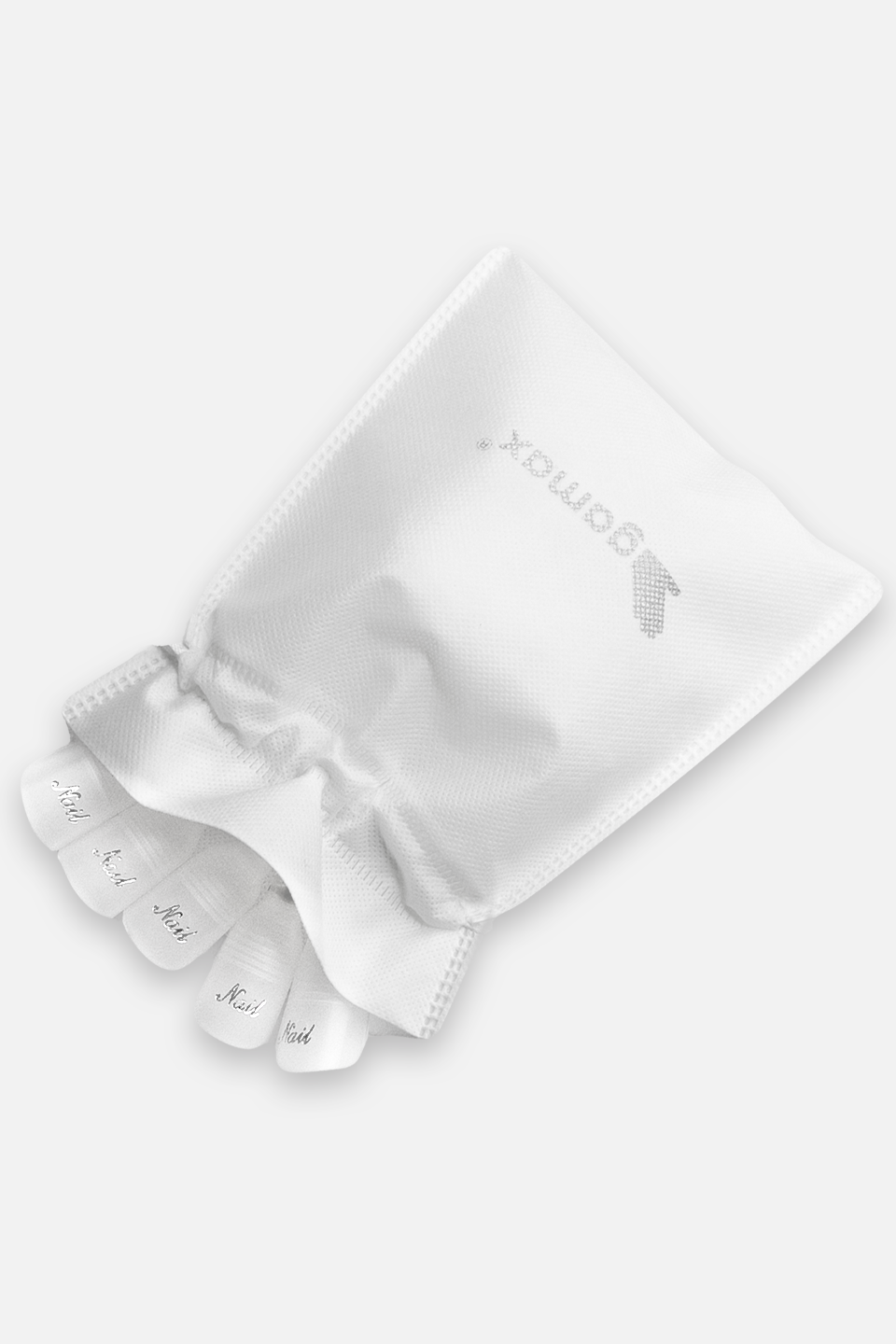 Pinzas para remover esmalte permanente 10 uds