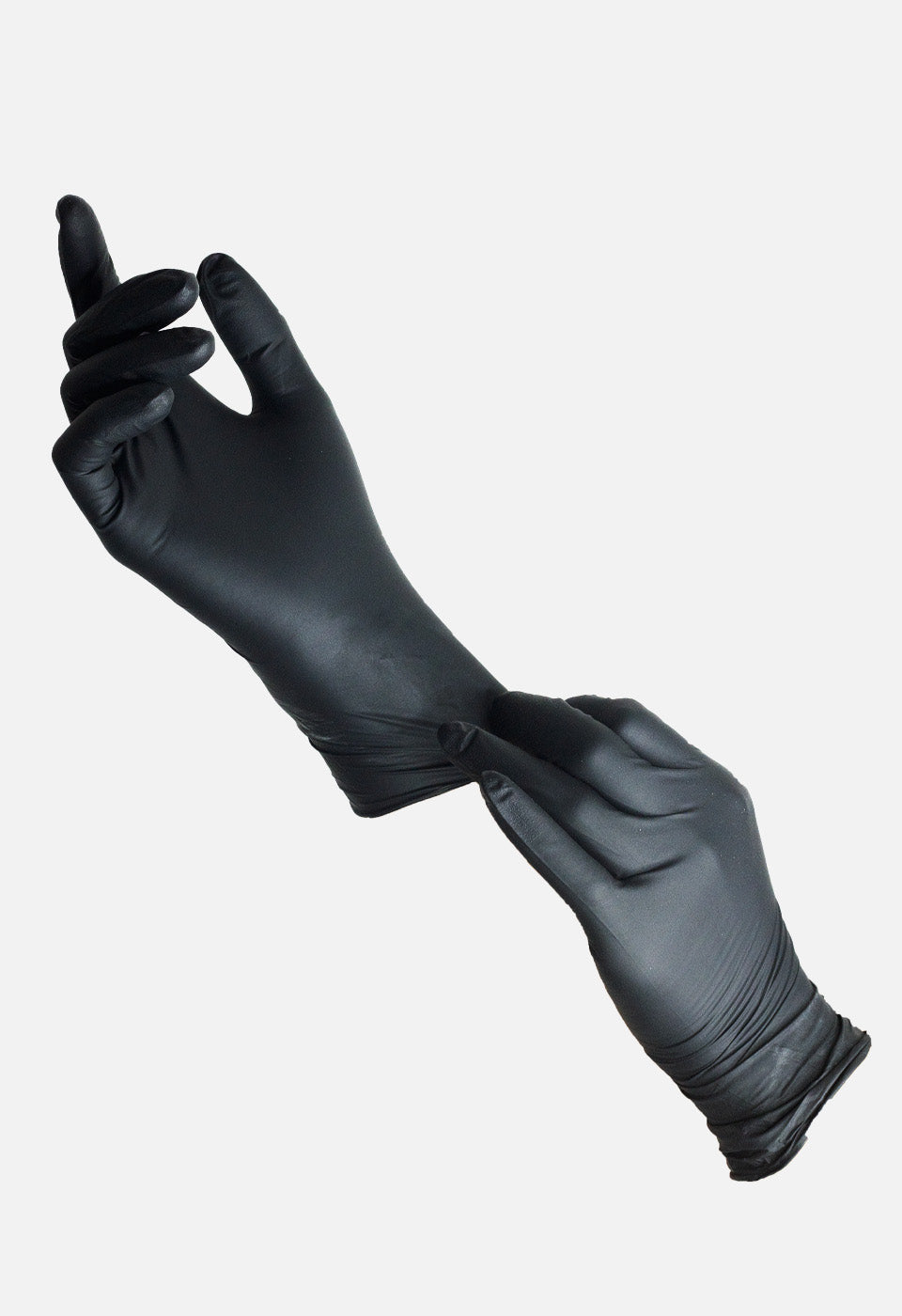 Guantes de nitrilo negros – 100 uds