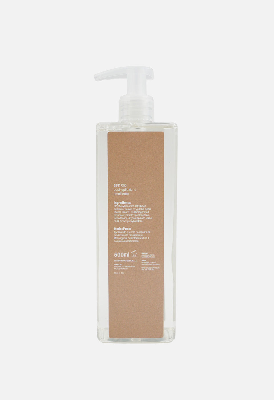 Olio post-epilazione emolliente 500 ml