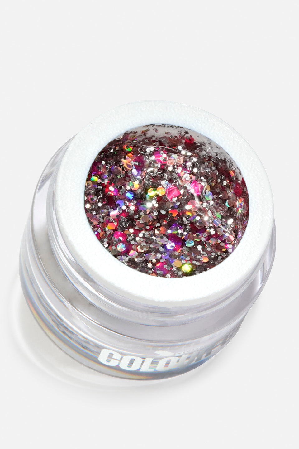 Gel UV colorato rosso glitter Zouk 5 g