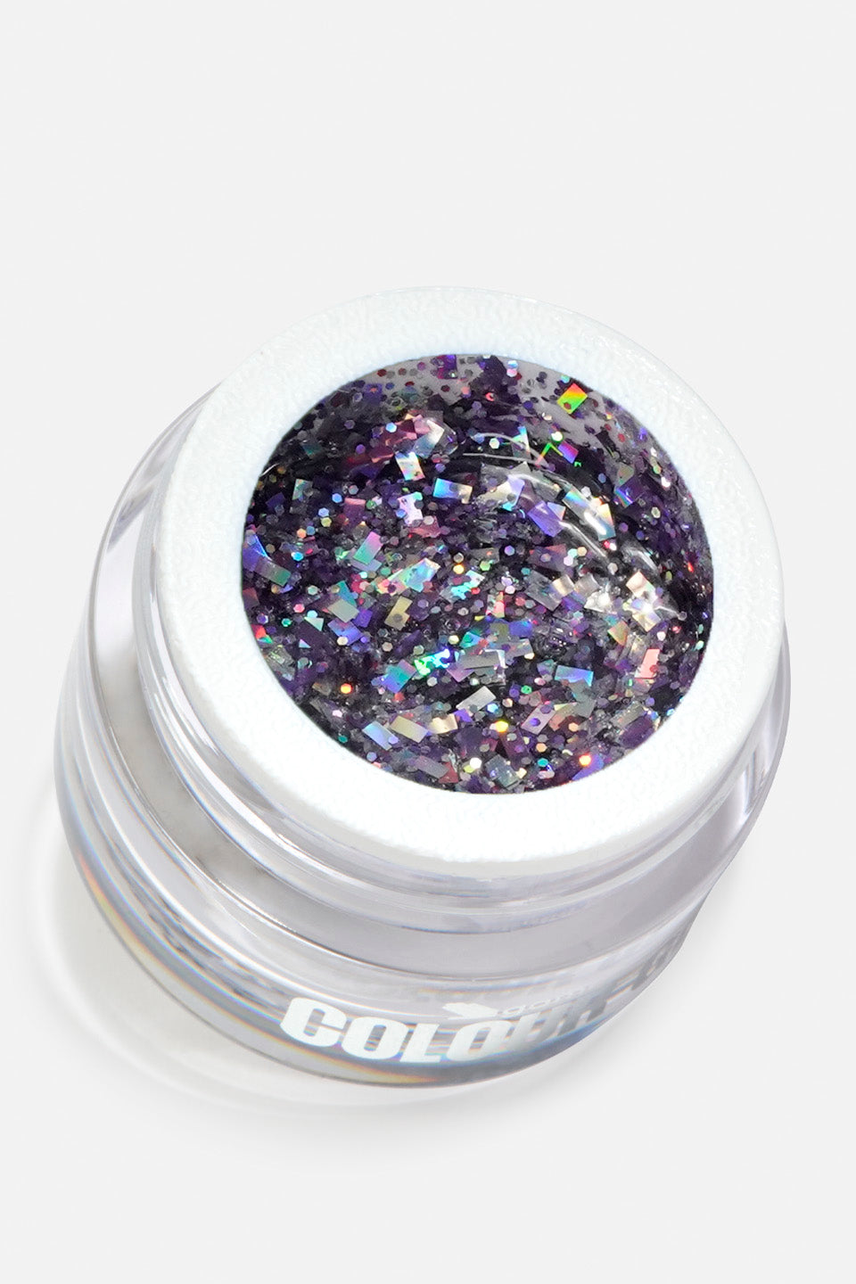UV Gel Color Purple Glitter Goa 5 g