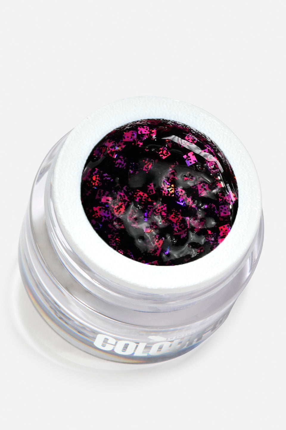 Gel de color negro glitter Baum 5 g