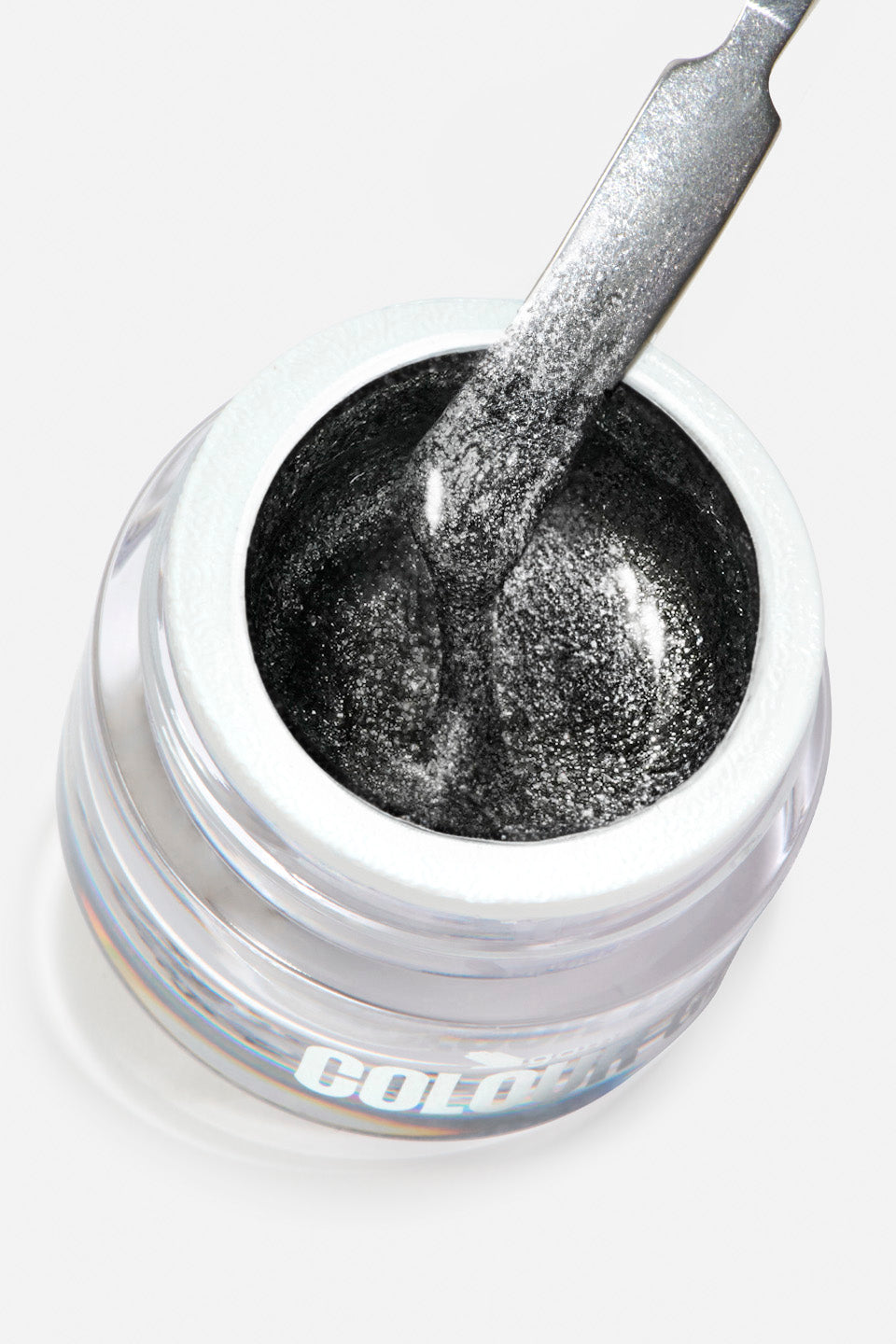 Gel UV de color plata glitter Charm Silver 5 g