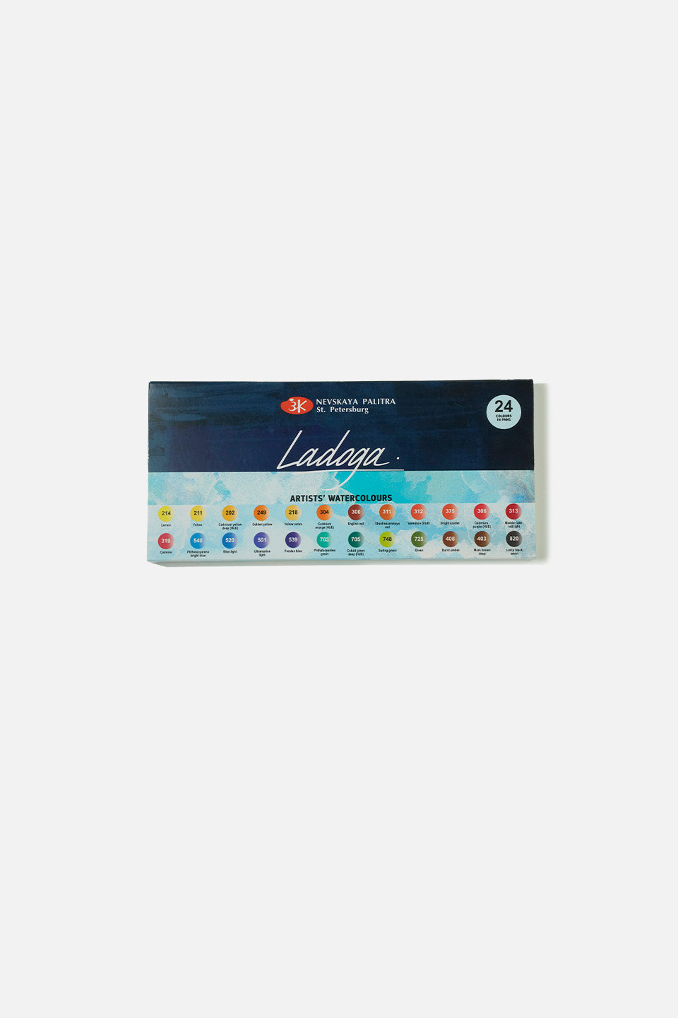 Set nail art acuarela 24 pz